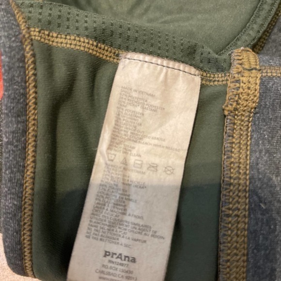 Prana Alois T-Strap Sports Bra Bralette High Neck Racerback Sz M - Picture 6 of 6